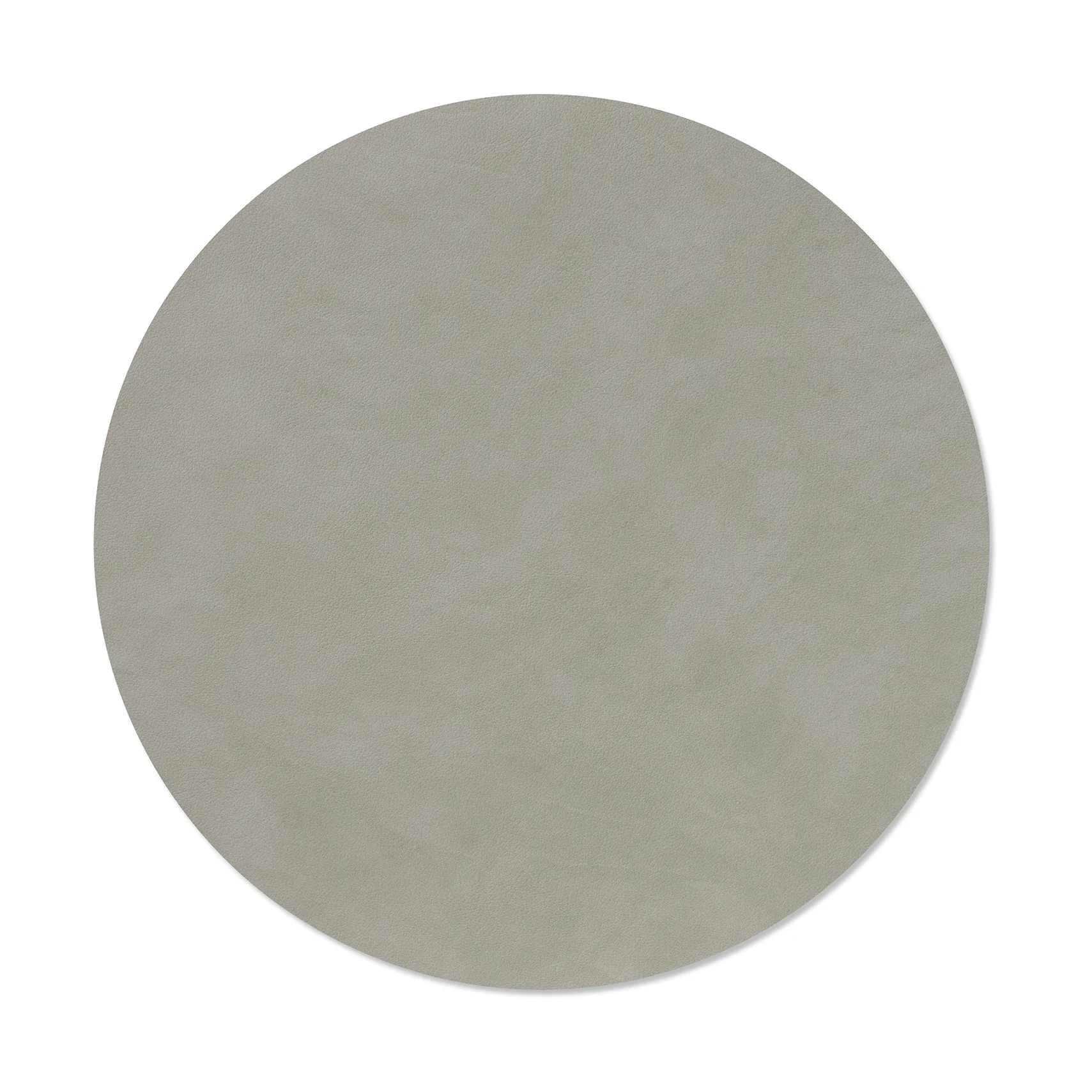 Nupo dækkeserviet, Light grey, circle, L LIND DNA