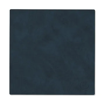 Nupo dækkeserviet square vendbar S 1 stk. - Midnight blue/Petrol - LIND DNA