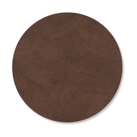 Nupo glasbrik circle - mørkebrun - LIND DNA