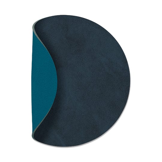 Nupo glasbrik circle vendbar 1 stk., Midnight blue/petrol LIND DNA