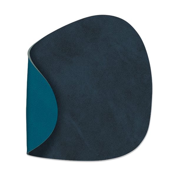 Nupo glasbrik curve vendbar 1 stk. - Midnight blue/petrol - LIND DNA