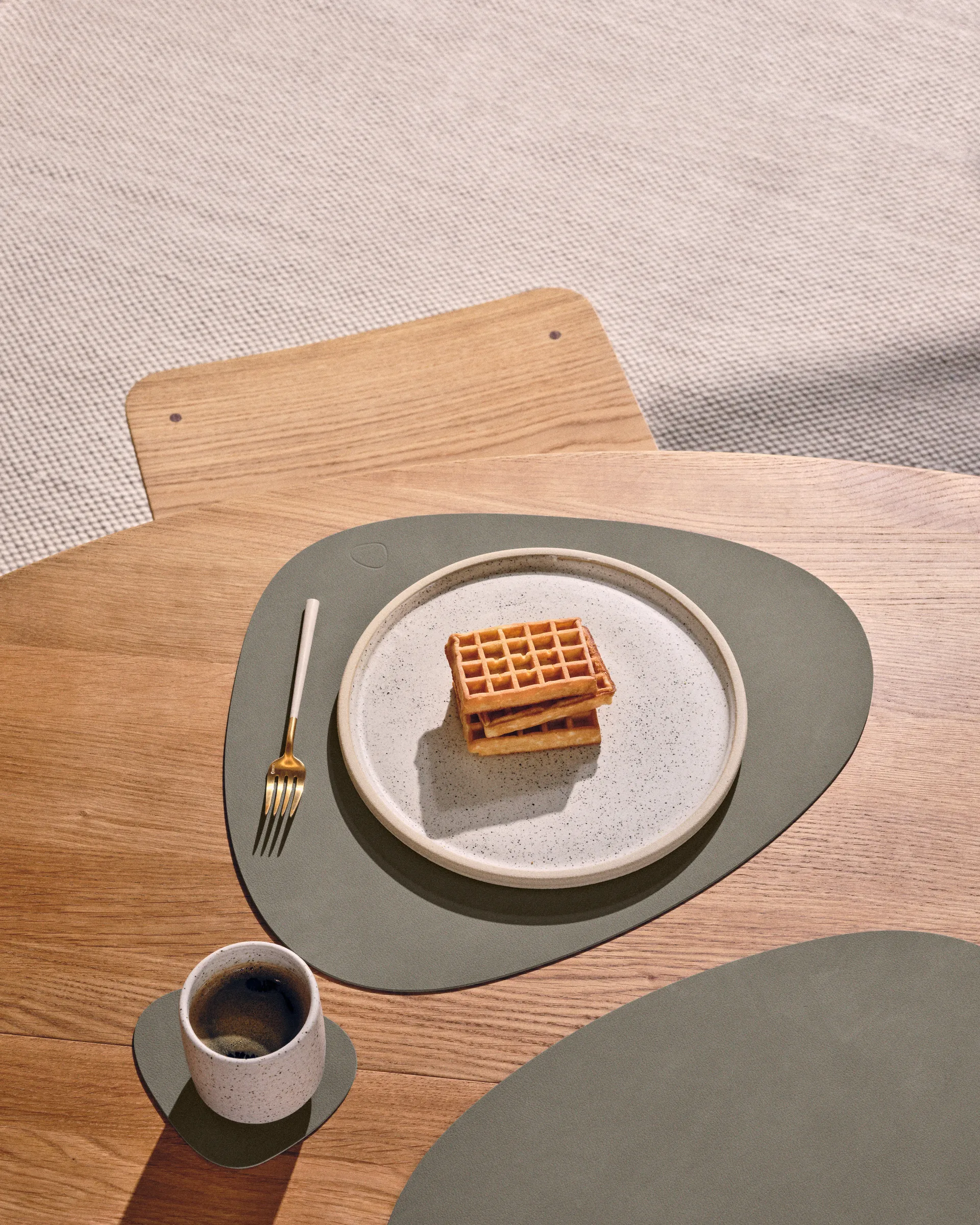 Nupo glasbrikker curve, Flint grey LIND DNA