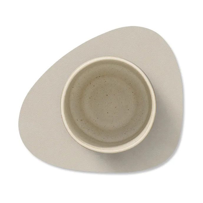 Nupo glasbrikker curve, Oyster white LIND DNA