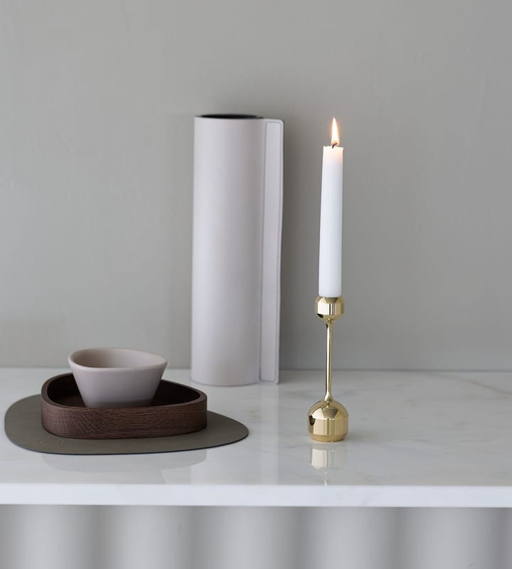 Silhouette lysestage 145, Guld LIND DNA