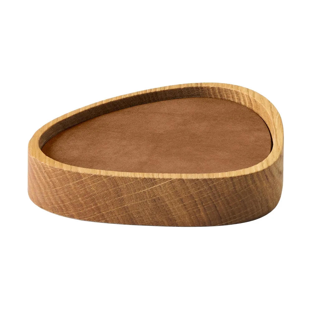 Wood Box glasbrikker sæt, Nature-oak, curve, S, Nupo nature, 9 dele LIND DNA