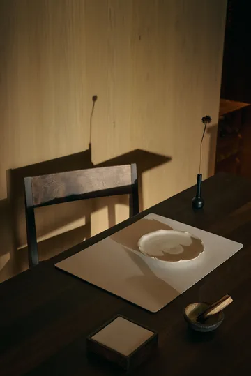 Wood Box opbevaring til glasbrikker - Smoked-oak, square, S - LIND DNA