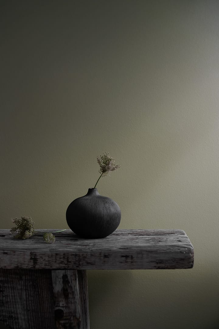 Bari vase, Black, L Lindform