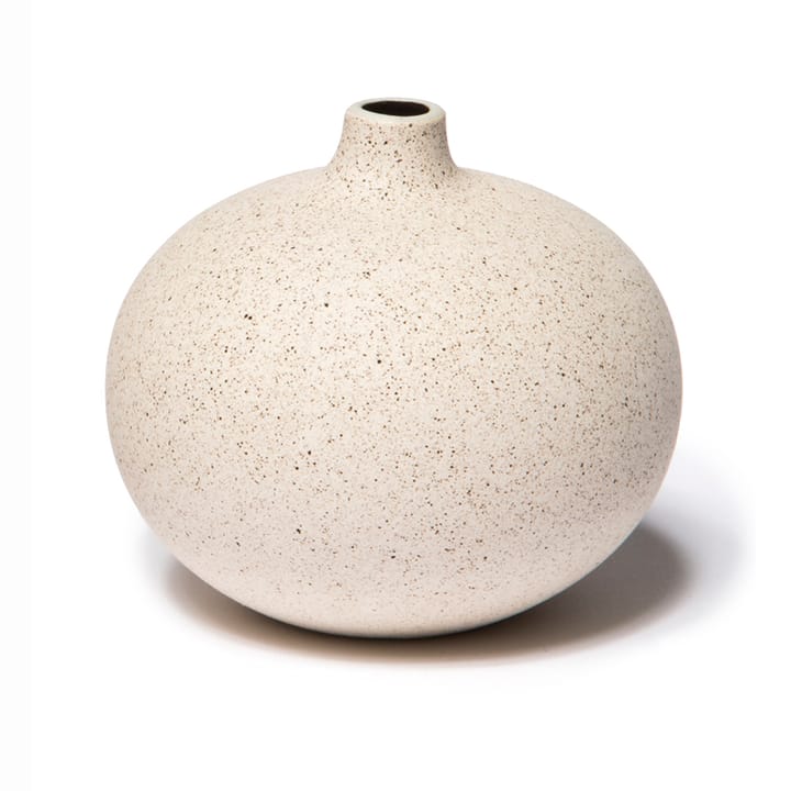 Bari vase - Stonestripe light grey rough, S - Lindform