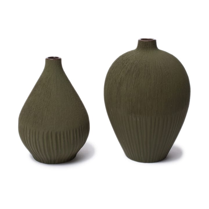 Ebba vase medium, Forest green Lindform