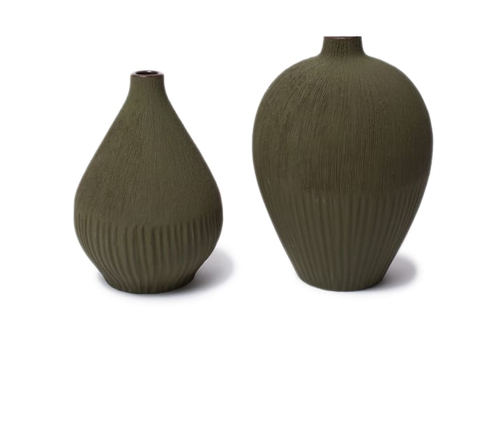 Kobe vase , Forest green Lindform