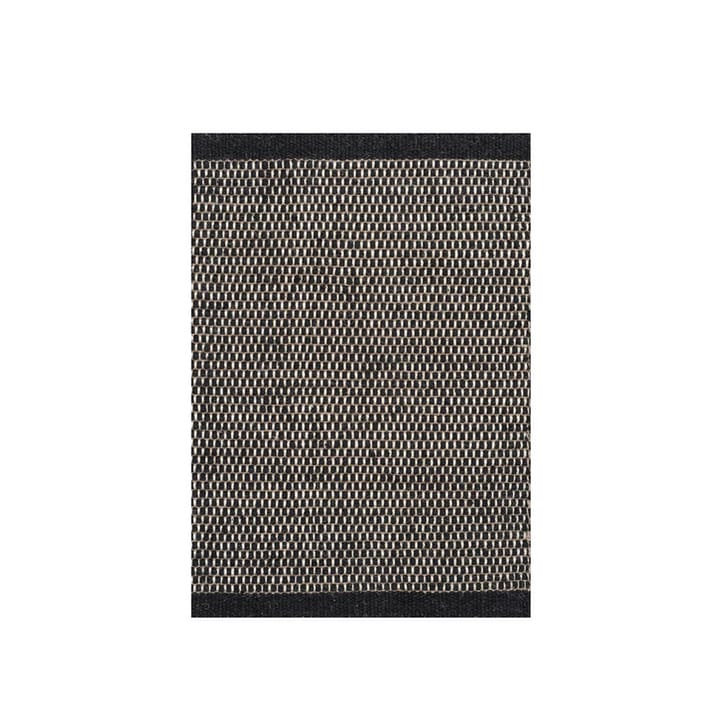 Asko tæppe - black, 140x200 cm - Linie Design