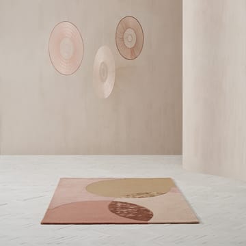 Caldera tæppe 140x200 cm - Mustard - Linie Design