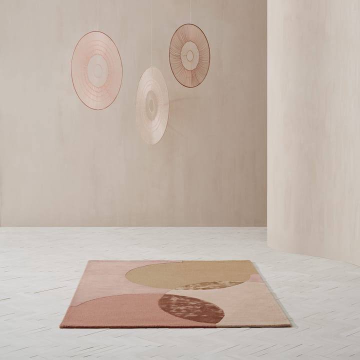 Caldera tæppe 140x200 cm - Mustard - Linie Design