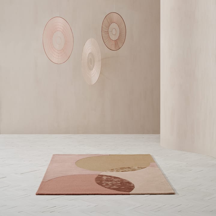 Caldera tæppe 170x240 cm, Mustard Linie Design