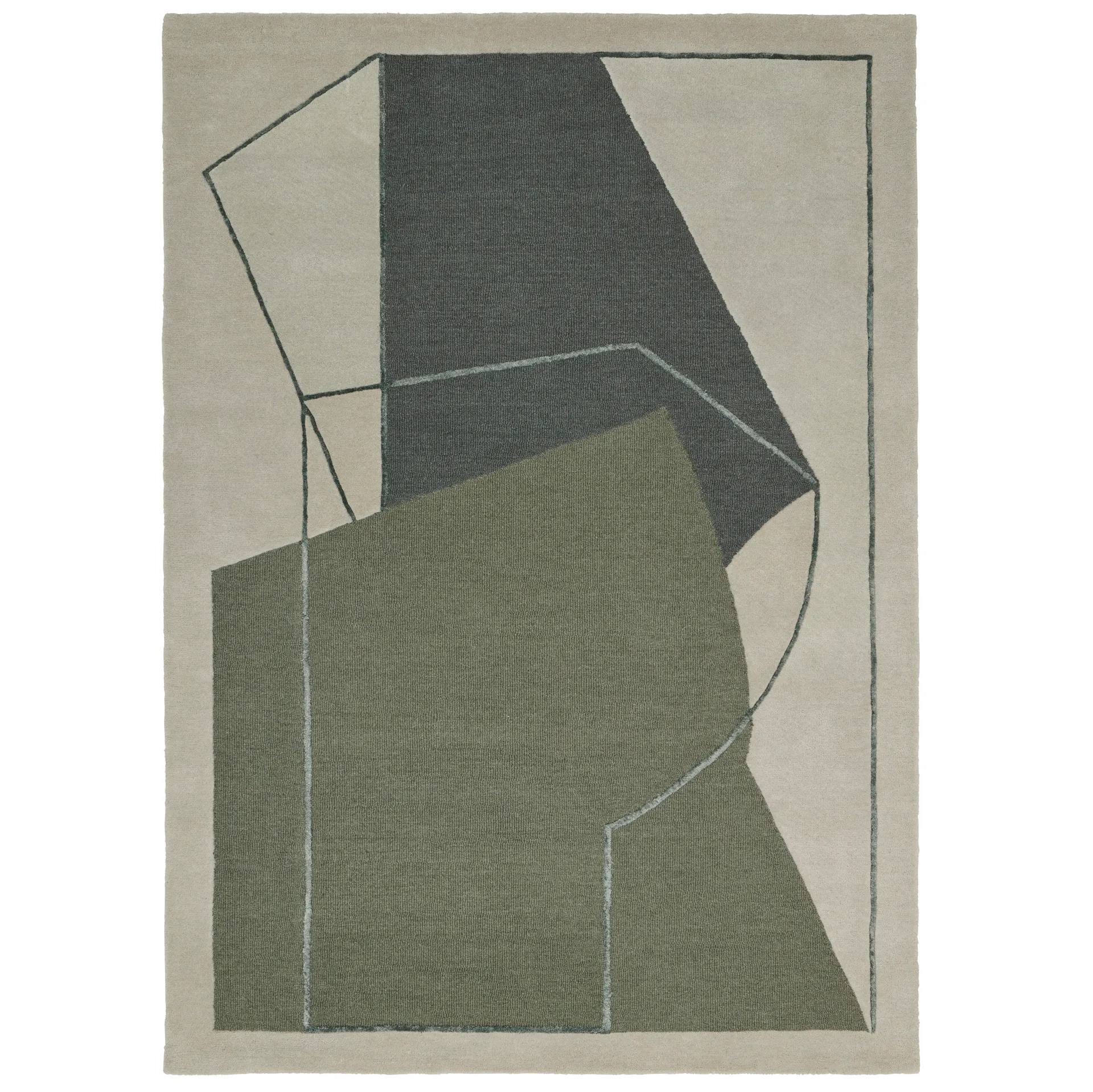 Furbo tæppe 170x240 cm, Moss Linie Design
