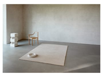 Halo Cloud uldtæppe - Beige, 140x200 cm - Linie Design