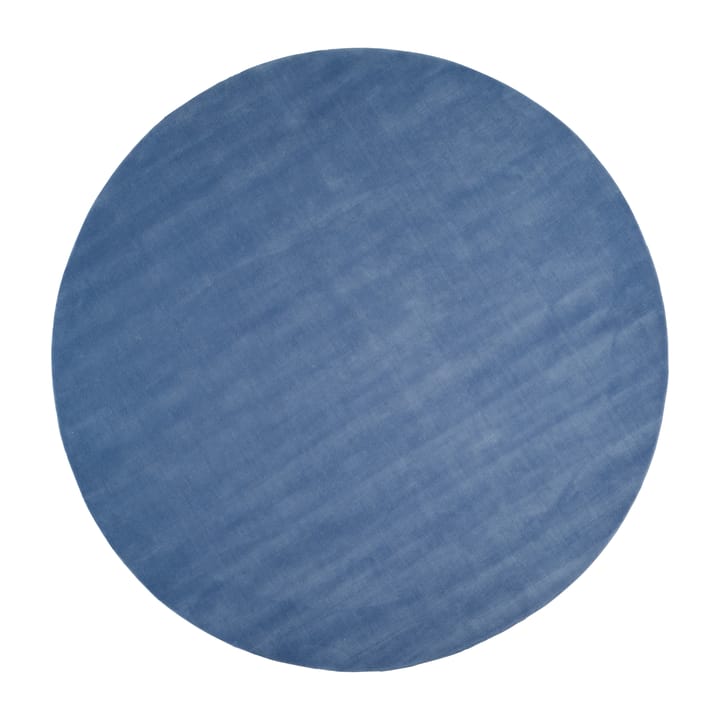 Halo Cloud uldtæppe rundt Ø250 cm - Blue - Linie Design