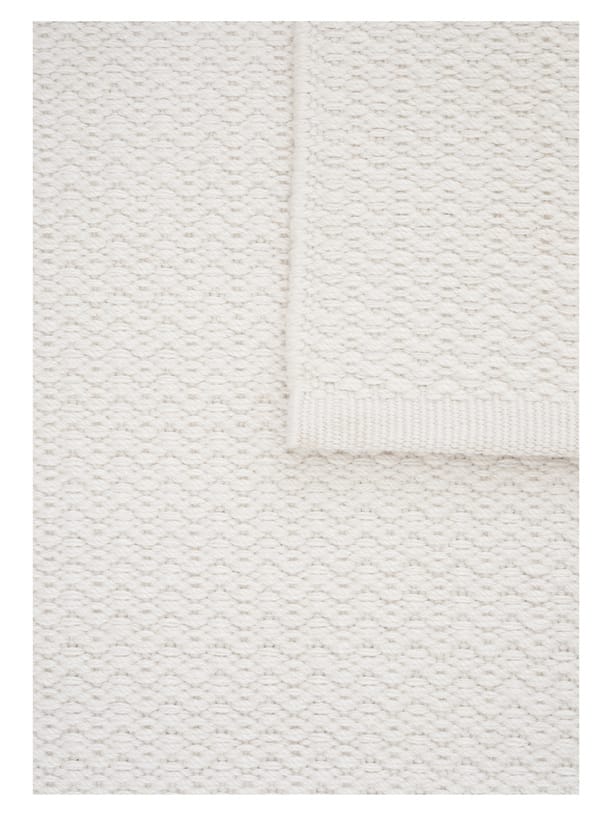 Helix Haven tæppe white - 200x140 cm - Linie Design
