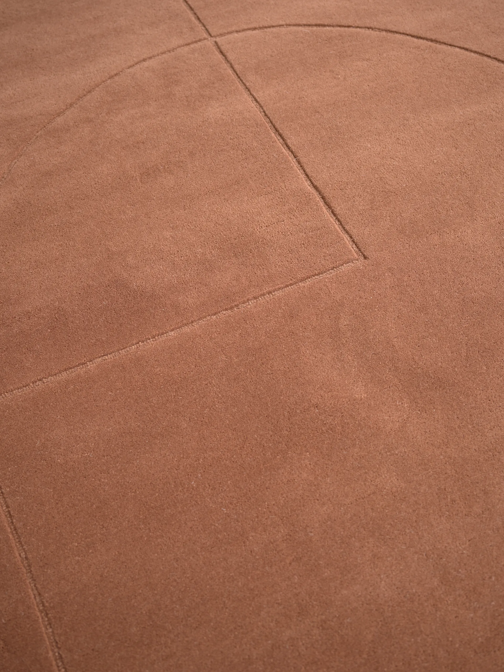 Lineal Poem uldtæppe, Amber, 140x200 cm Linie Design