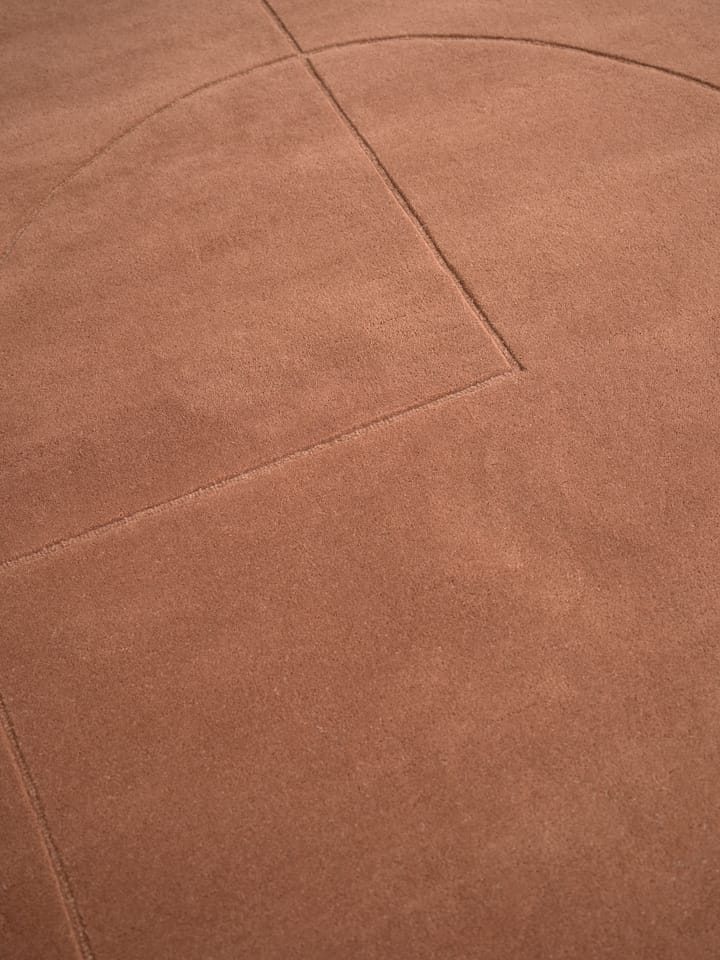 Lineal Poem uldtæppe, Amber, 140x200 cm Linie Design