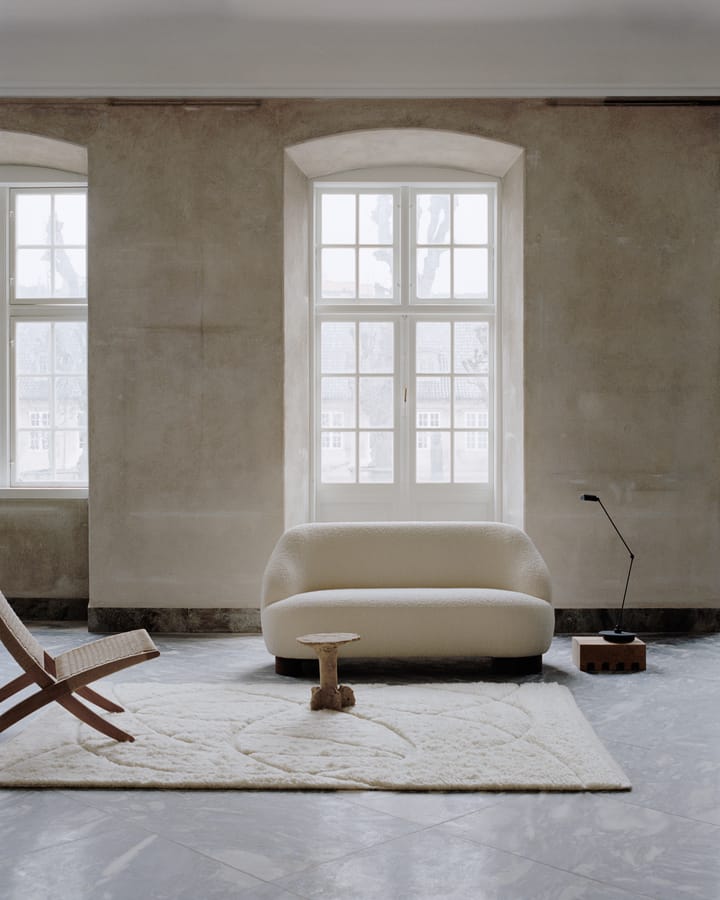 Lineal Sweep uldtæppe, White, 200x300 cm Linie Design