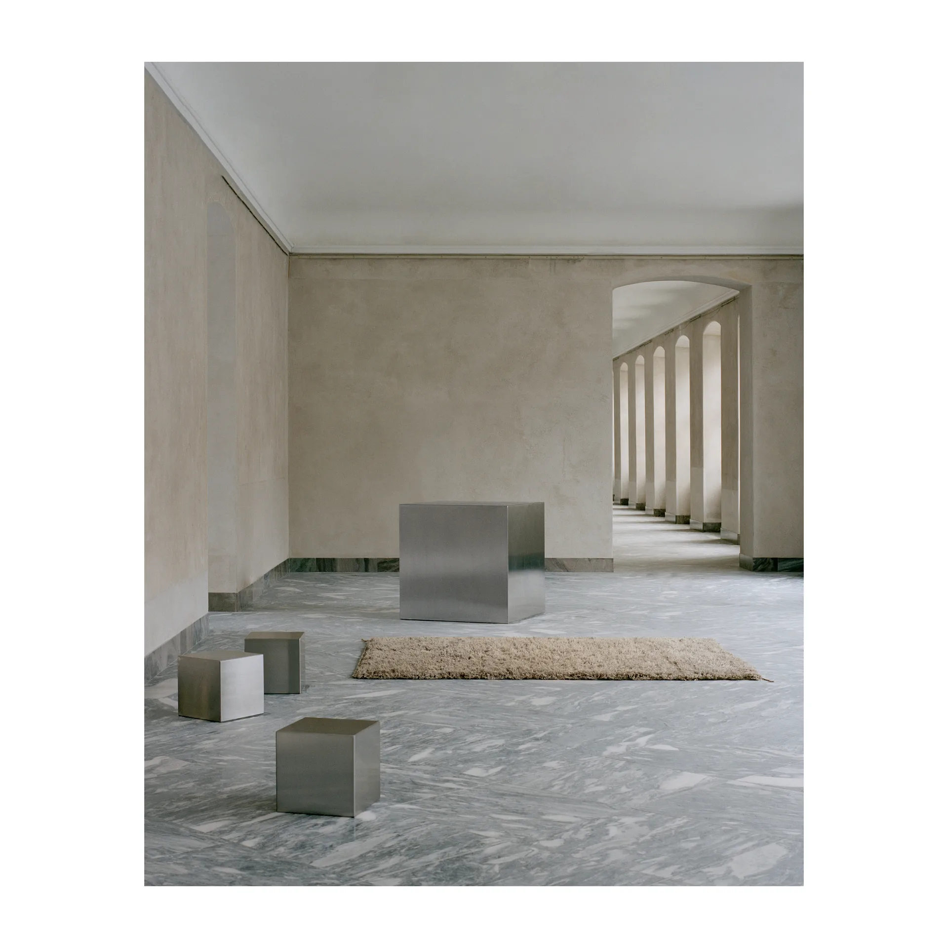 Luminary Sun tæppe 170x240 cm, Natural Linie Design