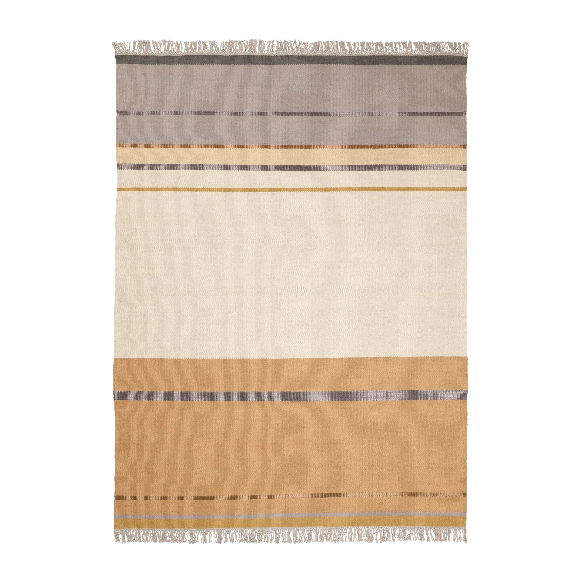 Metallum tæppe 140x200 cm, Mustard Linie Design