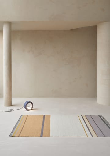 Metallum tæppe 170x240 cm - Mustard - Linie Design
