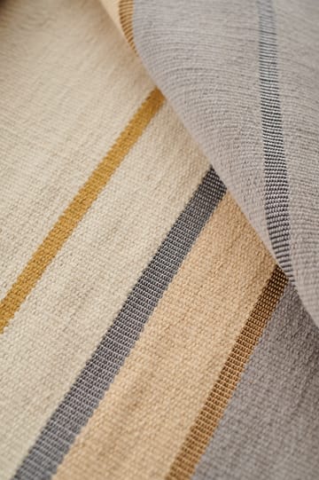 Metallum tæppe 170x240 cm - Mustard - Linie Design
