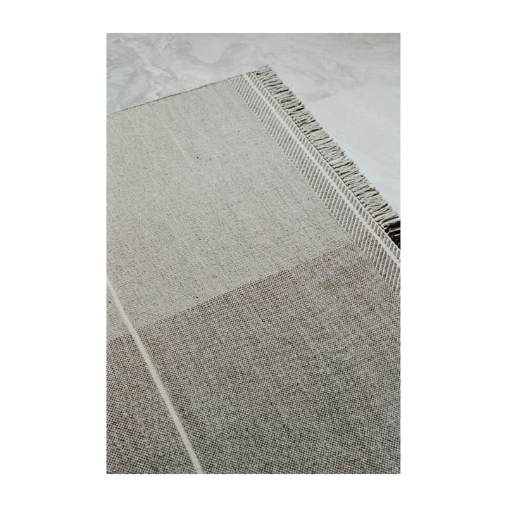 Mindful Soul uldtæppe 140x200 cm - Stone-beige - Linie Design