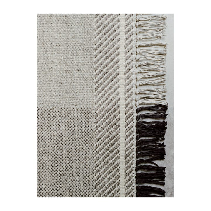 Mindful Soul uldtæppe 200x300 cm, Stone-beige Linie Design