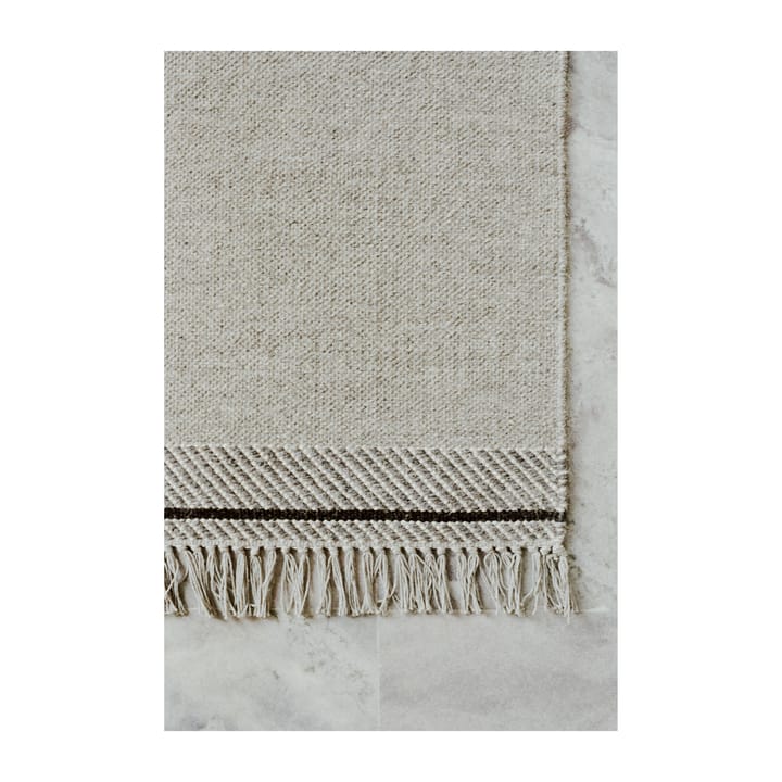 Mindful Soul uldtæppe 200x300 cm, Stone-grey Linie Design