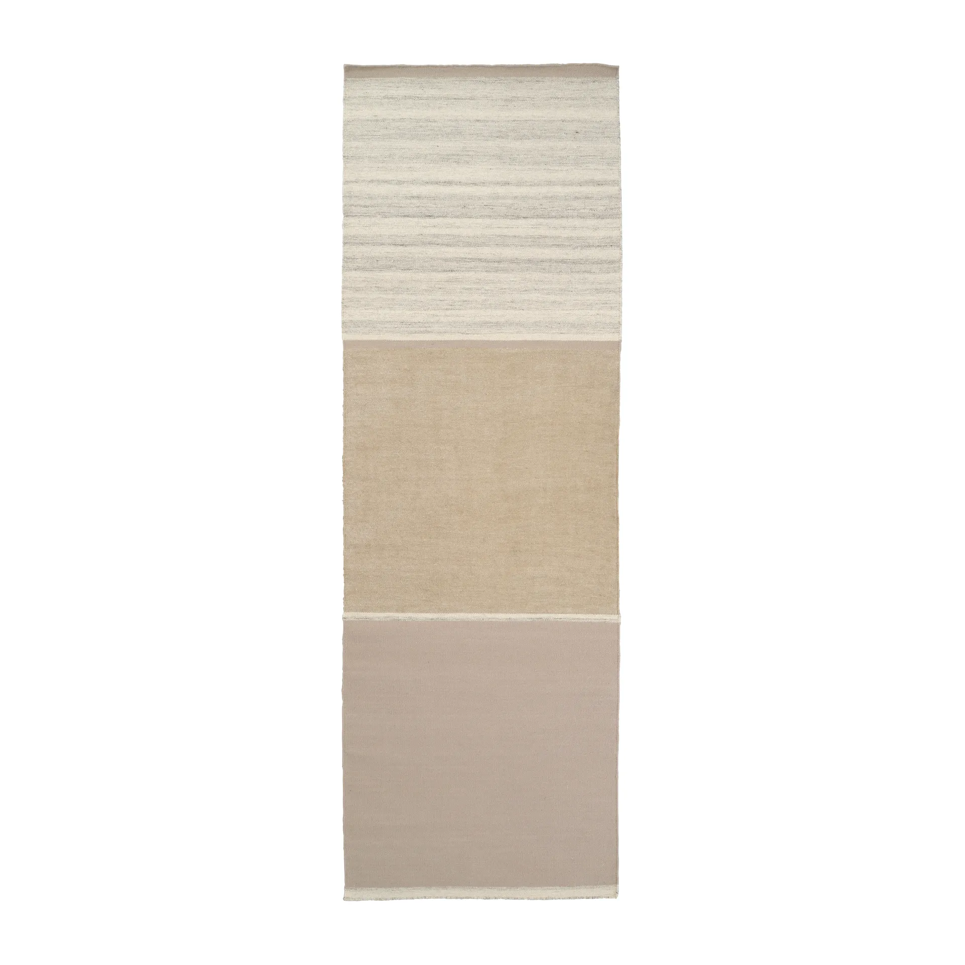 Modest Ease tæppe 80x250 cm, Beige Linie Design