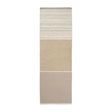 Modest Ease tæppe 80x250 cm - Beige - Linie Design