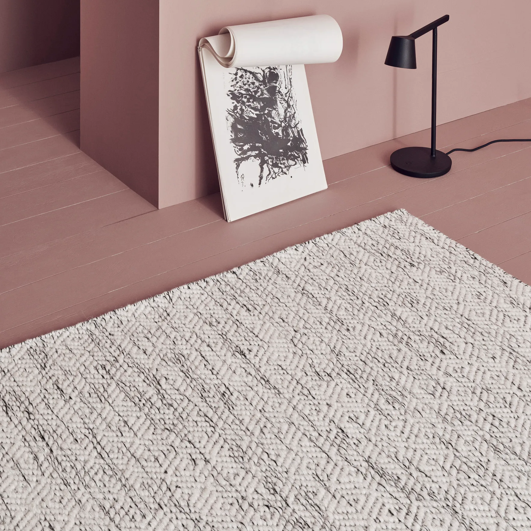 Nyoko uldtæppe 200x300 cm, White Linie Design