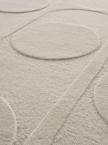 Orb Alliance uldtæppe - White 250x350 cm - Linie Design