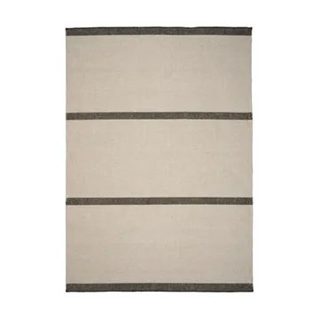 Rapallo tæppe - Black, 140x200 cm - Linie Design