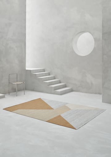 Snefrid tæppe - Mustard, 140x200 cm - Linie Design