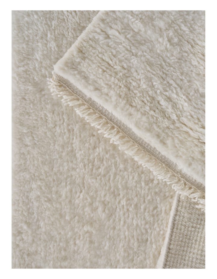 Soft Savannah uldtæppe, White, 250x350 cm Linie Design