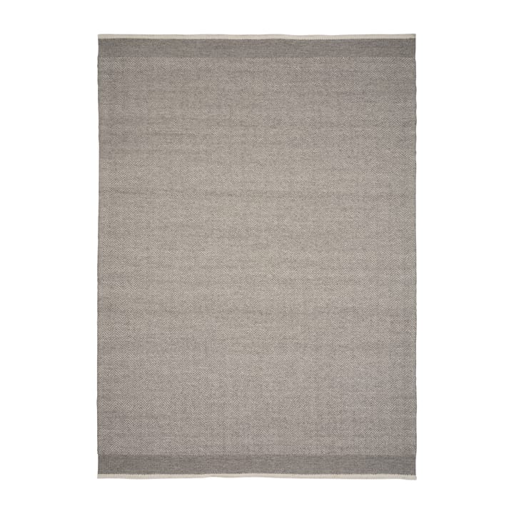 Stratum Echo uldtæppe - Grey, 140x200 cm - Linie Design