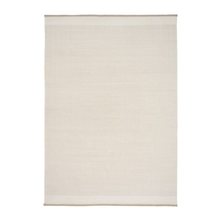 Stratum Echo uldtæppe - White, 140x200 cm - Linie Design