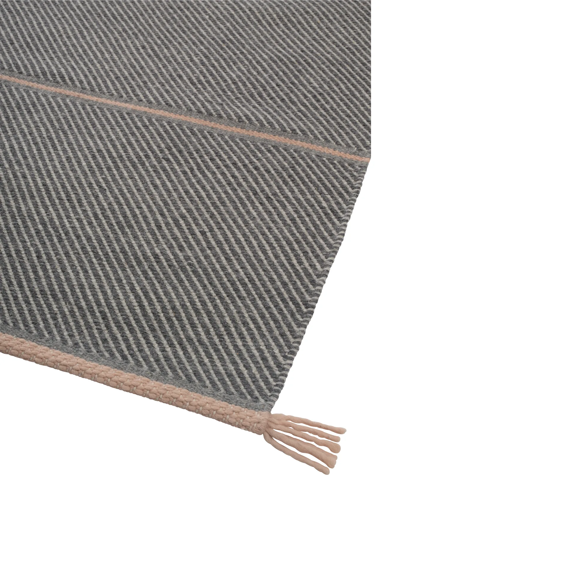 Vision Walk uldtæppe 170x240 cm, Grey-rose Linie Design