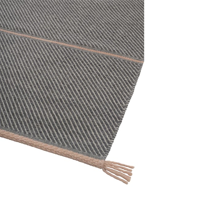 Vision Walk uldtæppe 170x240 cm - Grey-rose - Linie Design
