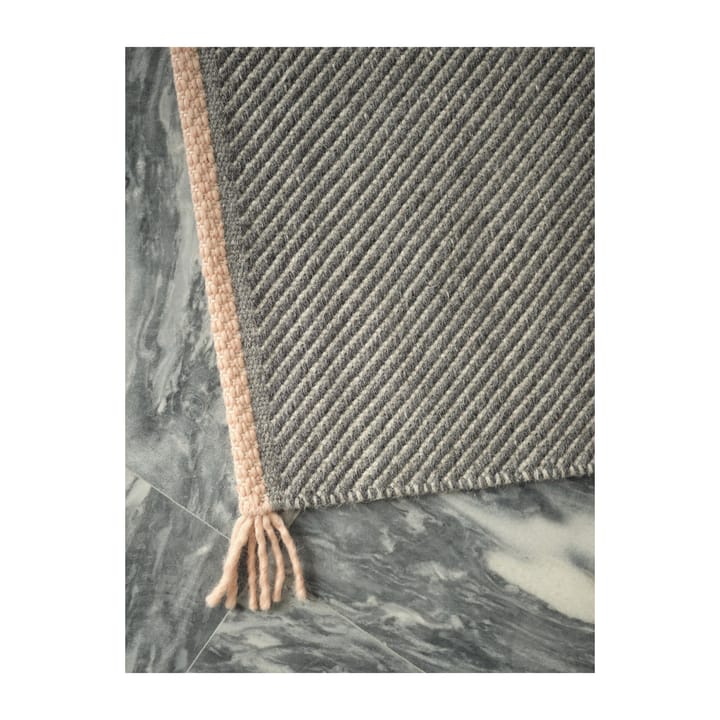 Vision Walk uldtæppe 170x240 cm - Grey-rose - Linie Design