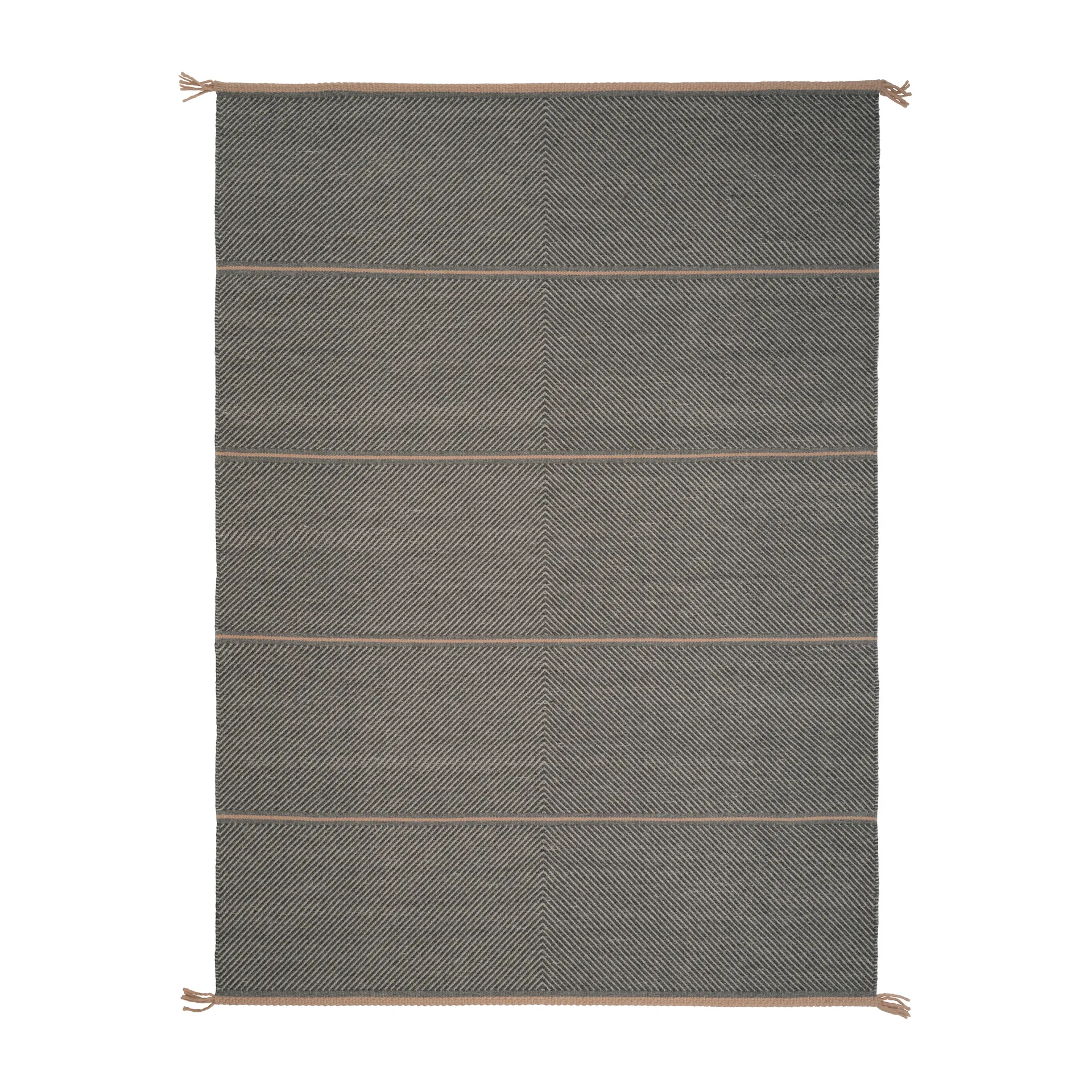 Vision Walk uldtæppe 250x350 cm, Grey-rose Linie Design