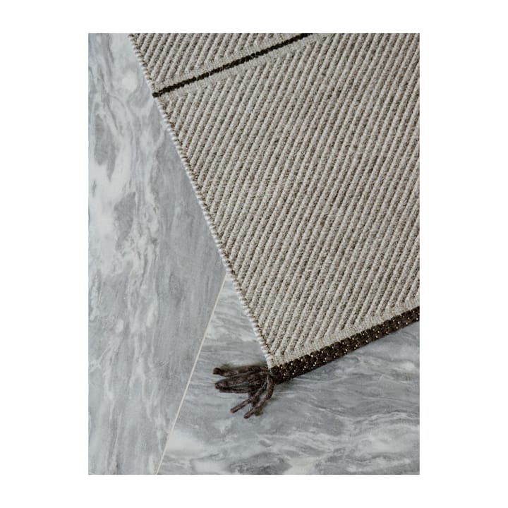 Vision Walk uldtæppe 250x350 cm, Stone-grey Linie Design