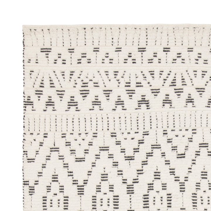 Zelbio uldtæppe 140x200 cm, White/Black Linie Design
