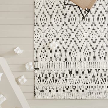 Zelbio uldtæppe 200x300 cm - White/Black - Linie Design