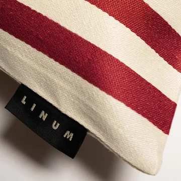 Amalfi pudebetræk 35x50 cm - Bleg vinrød - Linum