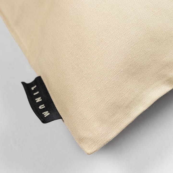 Annabell pudebetræk 40x40 cm, Varm beige Linum